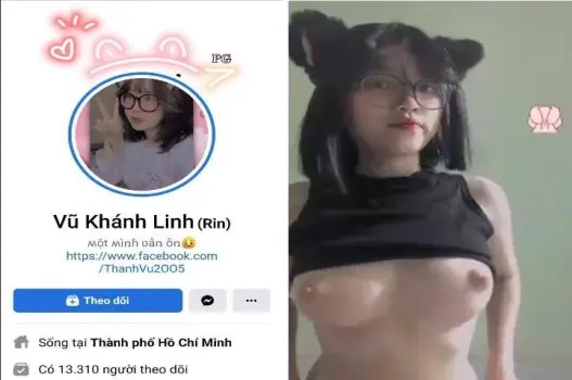 Ảnh thumbnail video Vũ Khánh Linh dâm dùng cu giả thỏa mãn